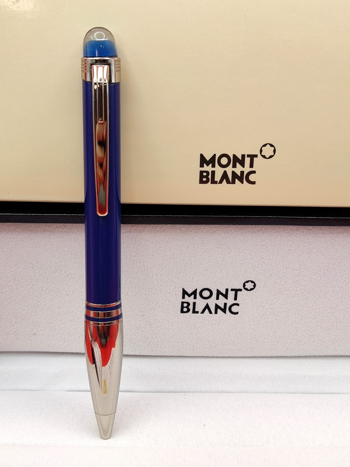 Premium Montblanc Star Walker Classic Design Special Ballpoint Pen With Box
