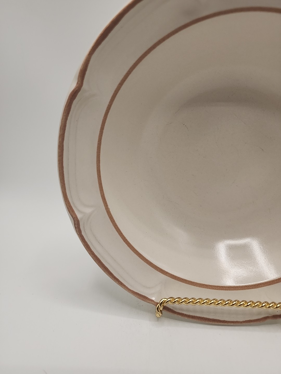 Covington Edition “Idlewild ” 6 7/8 Inch Rimmed Cereal Bowl