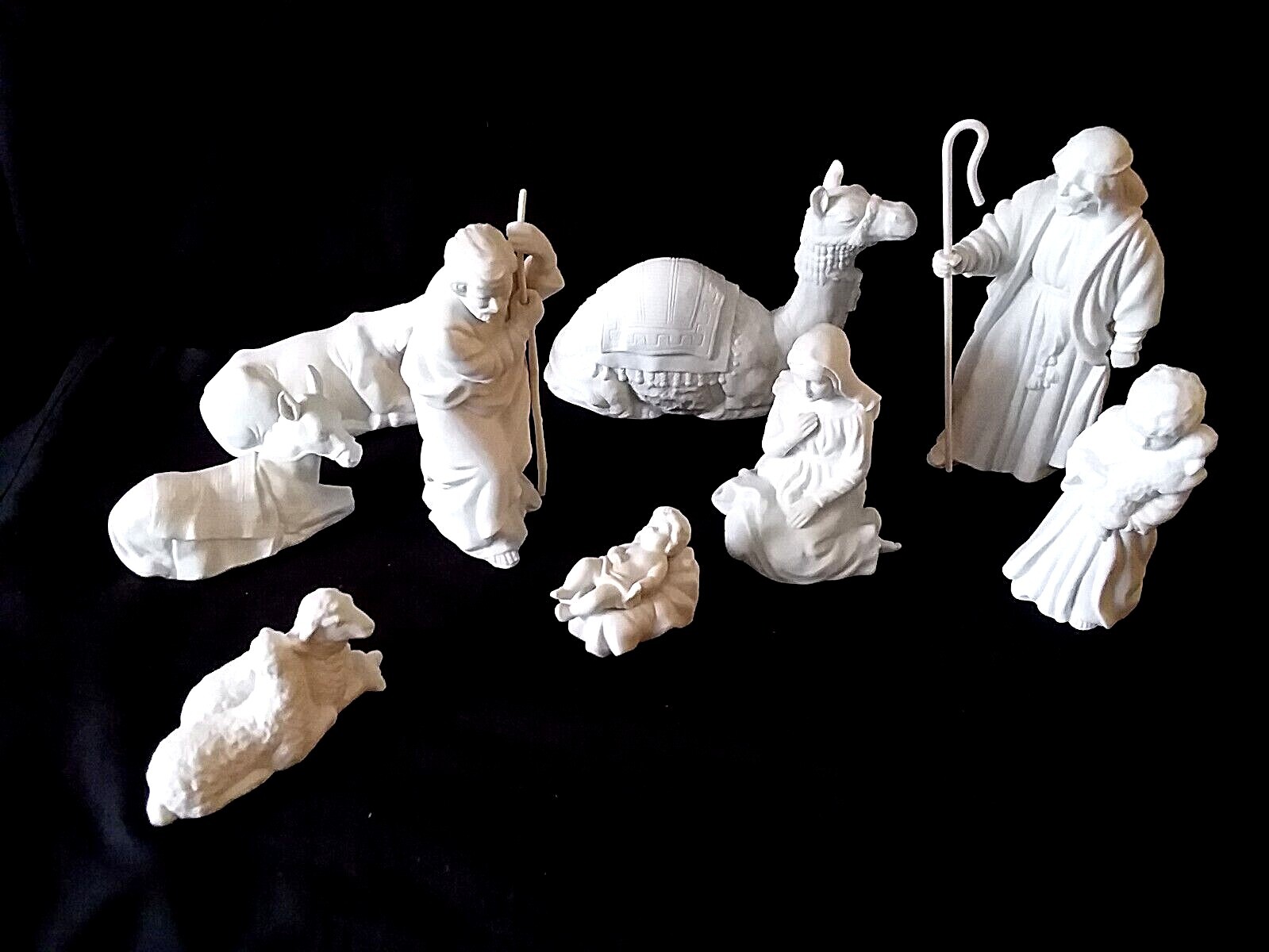 AVON Nativity Collectibles ~ COMPLETE YOUR SET ~ White Porcelain Figurines