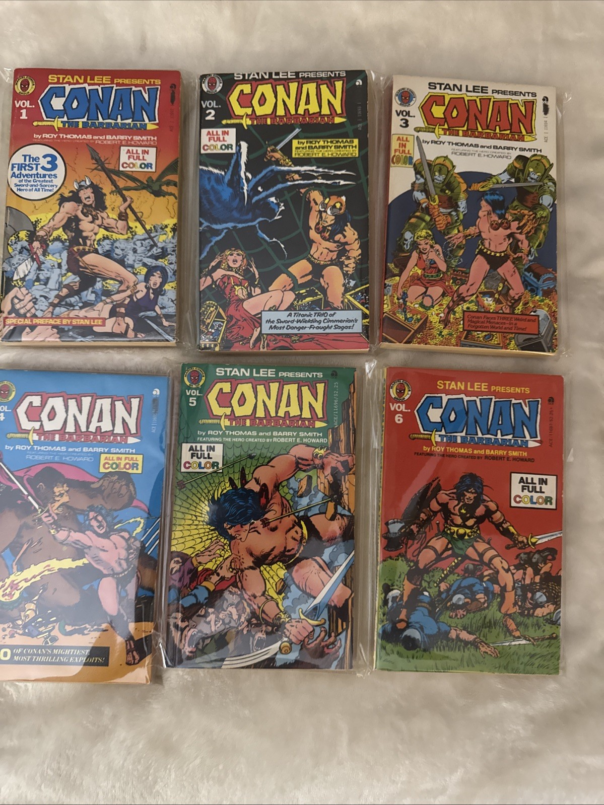 Stan Lee Presents Conan the Barbarian Vol 6 Graphic Novel VTG ’70s Paperback