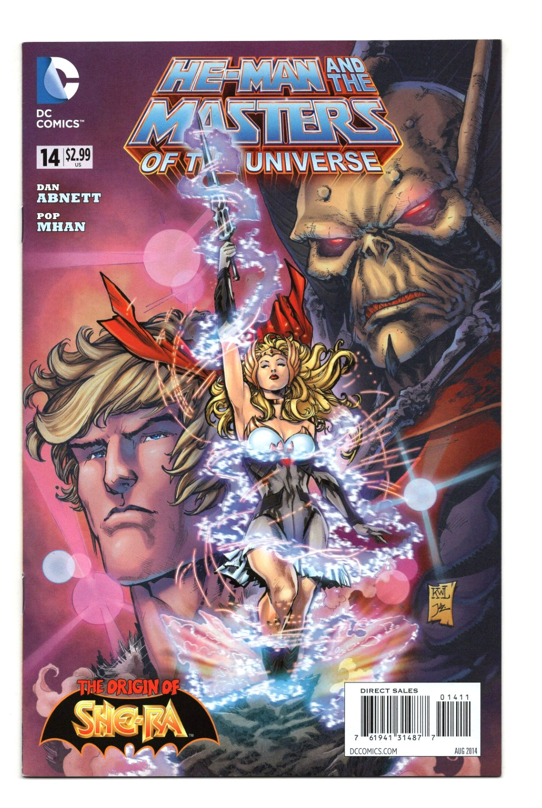 He-Man and The Masters of The Universe #14 She-Ra Origin DC Comics 2014