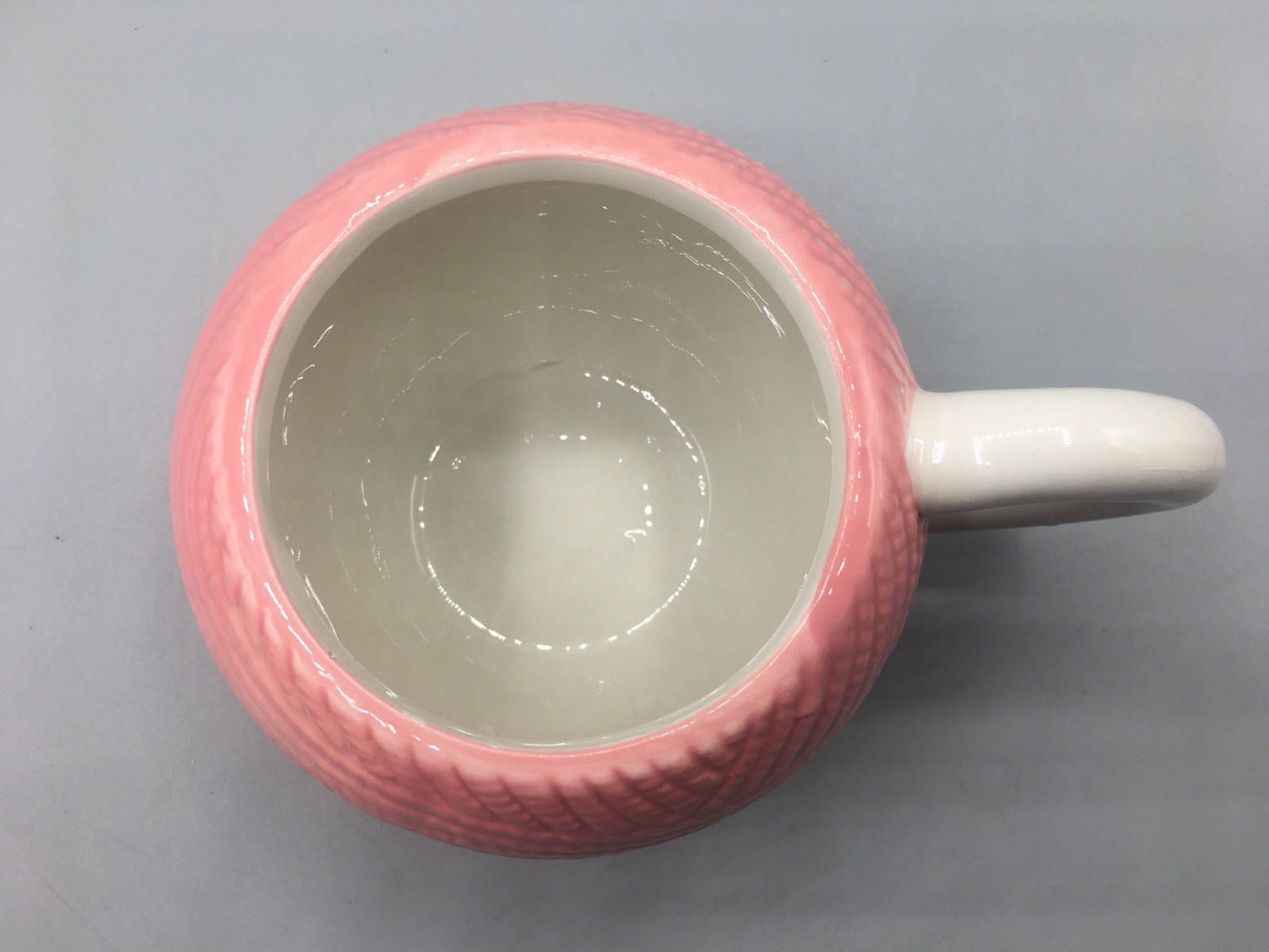 Yarn Ball Shaped Pink Mug Coffee Cup Funny Novelty Gift Food Safe