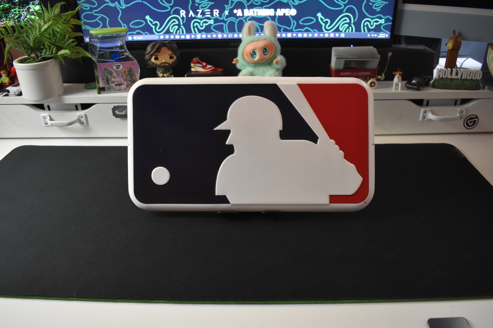 Major League Baseball MLB Logo Sign Wall Decor 8″ x 15″ Sports