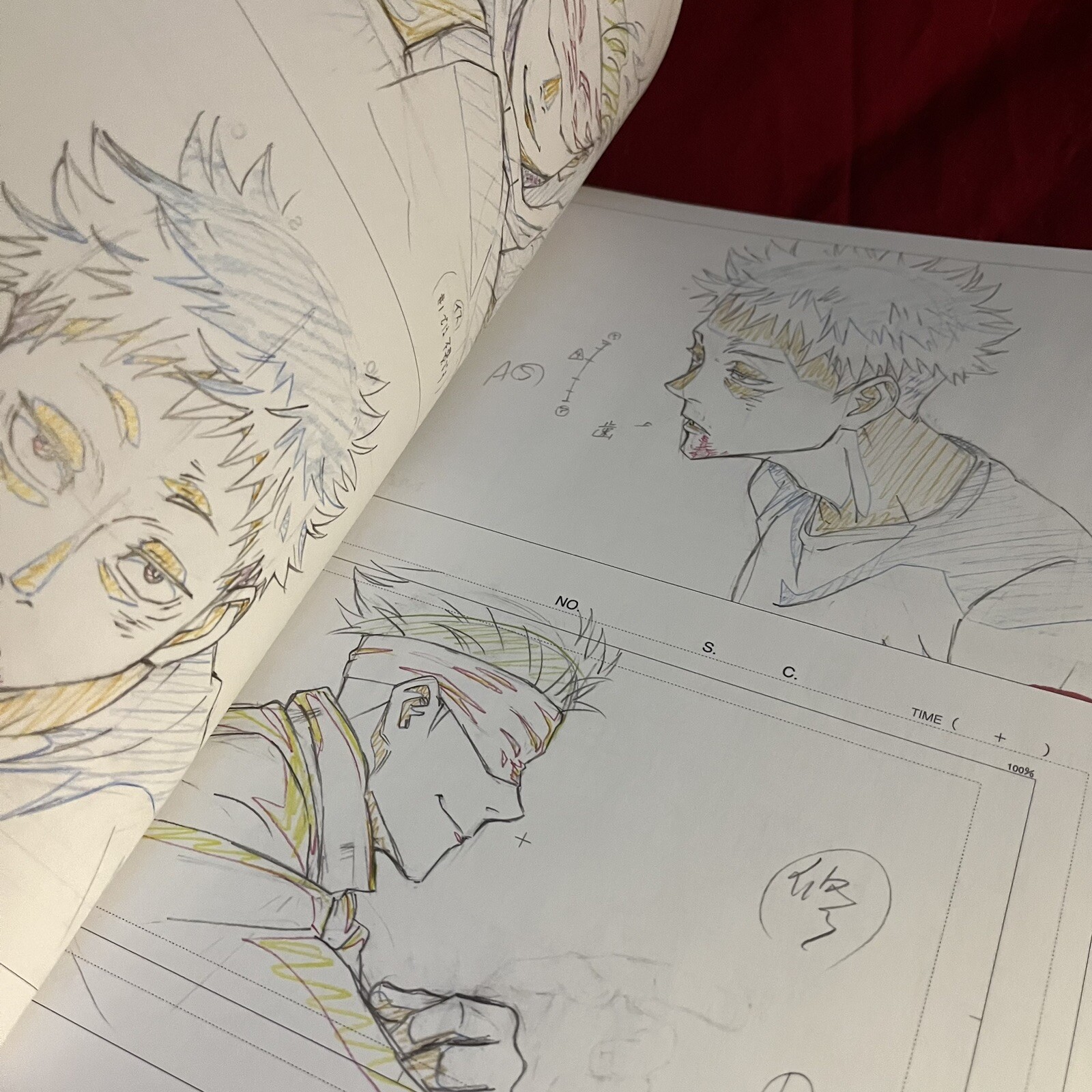JUJUTSU KAISEN KEY ANIMATION Vol. 1 Limited Official original Art Book MAPPA